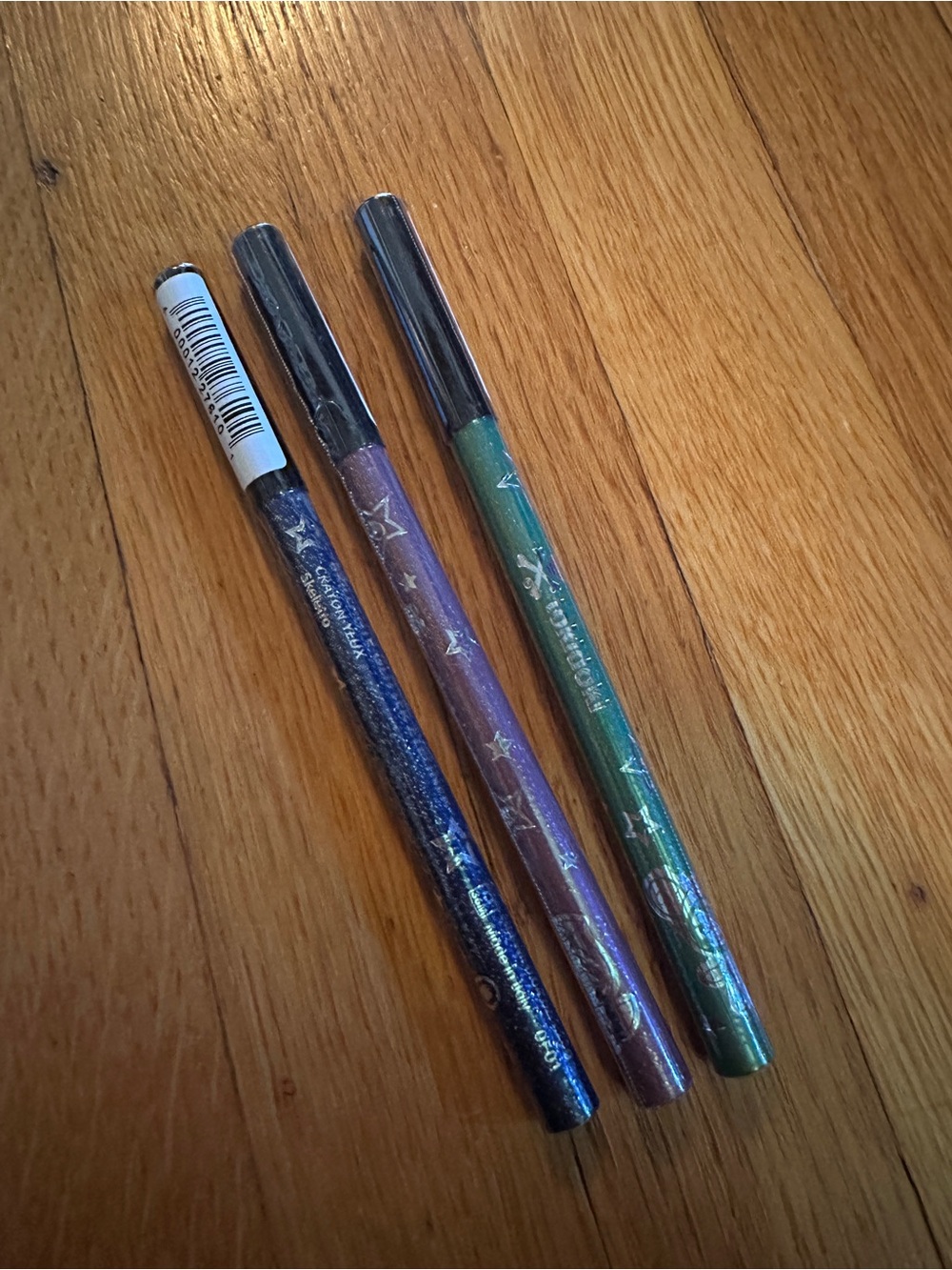 Vtg Sealed Tokidoki Brilliante glitter eyeliner in 3 colors